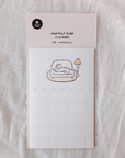 Suatelier Stickers | Monthly Planner Calendar Sticker | Watercolor Cats | 1187