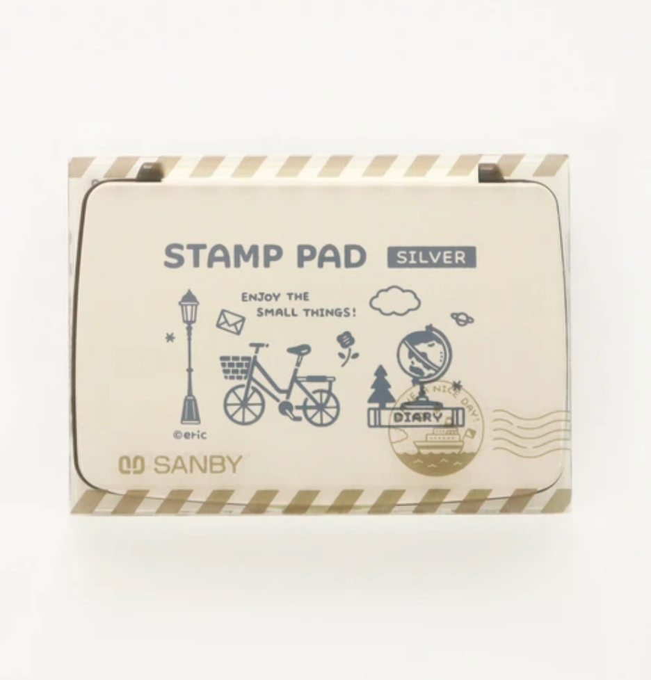 Eric Hello Small Things | Silver Ink Stamp Pad