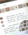 Dana ate Oatmeal | Patchwork Washi Tape