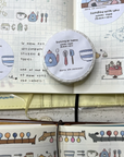 Dana ate Oatmeal | Baking at Home Washi Tape