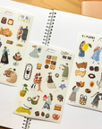 PION | Mini Girl Snacks Washi Sticker
