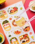 STICK II | Yummy Bento Boxes Sticker Sheet