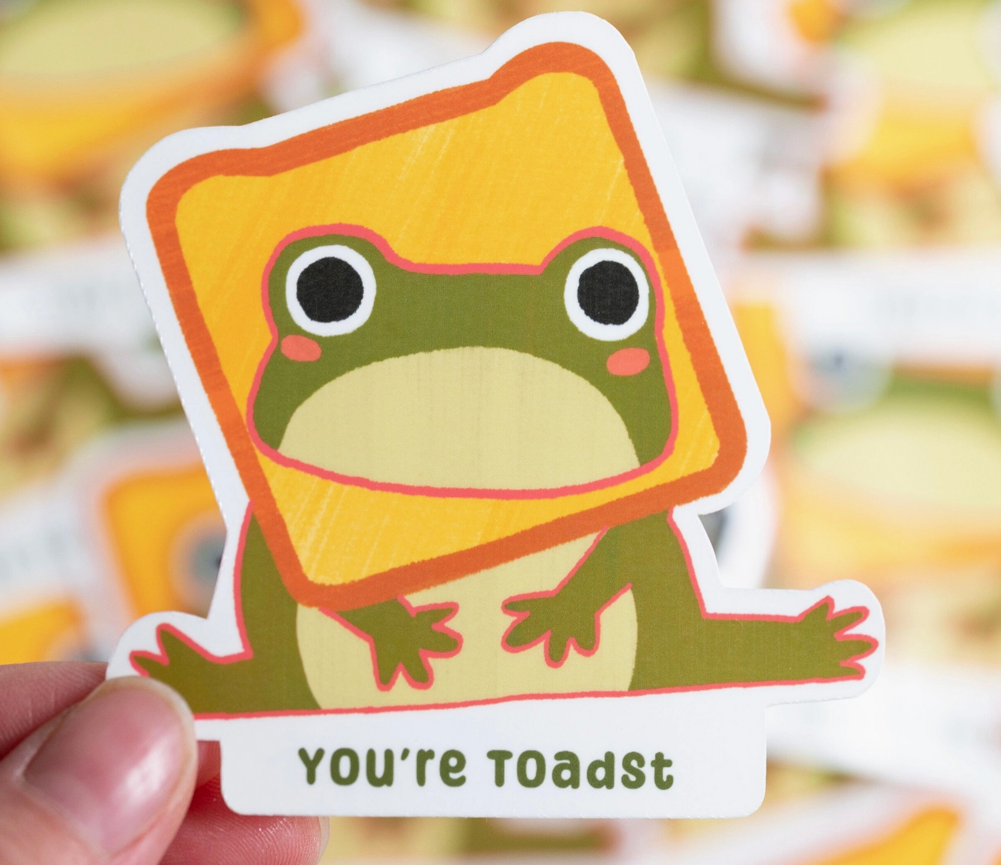 Kayan Pepper | You're Toadst Vinyl Sticker