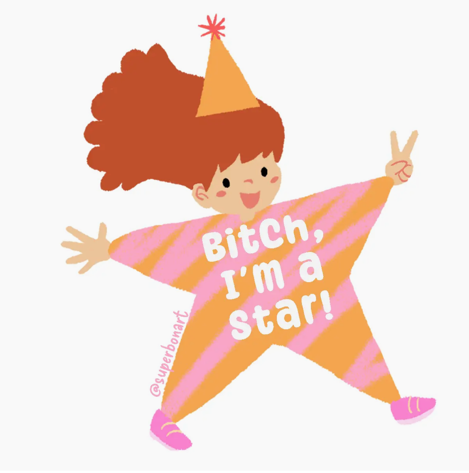 Kayan Pepper | You're a Star Vinyl Sticker