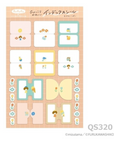 Furukawashiko | FuFuFu Notebook Series | Mizutama Full of Flowers Index Tabs | QS320