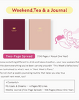 Daigo | Teatime Journal - Weekend, Tea & Relaxing Journal | 2 Colors