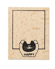 Creator Circus | Happy Neko Rubber Stamp | CB78014