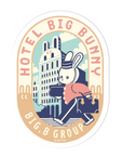 Creator Circus | Hotel Big Bunny Vinyl Sticker | CS37384