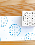 Kayonoko | Panda Round Stamp
