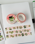 Moonaries Illo | Matcha Cat 15mm Washi Tape