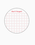 Daigo | Isshoni To Do Sticky Notes | Small Round | S2386