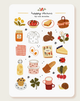By Och Monika | Spring Picnic Matte Sticker Sheet