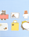 Papier Platz | Nico Recipe Sticky Notes | Full of Bears | 60-024