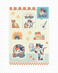 Papier Platz | Obiwan Mart Collection Sticker | Supermarket Staff | 52-051