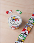 Biology Friends Club | A Day In The Life of a Cat Sticker Label