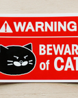 Biology Friends Club | Beware of Cat Sticker