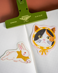 Hey Sooj | Glam Meow Sticker