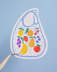 Hey Sooj | Friendly Fruits Vinyl Sticker