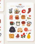By Och Monika | Comfort Things Sticker Sheet
