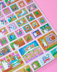 Odd Rabbits | My Daily Routine Matte A6 Sticker Sheet