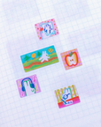 Odd Rabbits | My Daily Routine Matte A6 Sticker Sheet