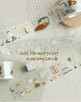 TeaYou | Uchi No Wanchan Kiss Cut P.E.T Tape