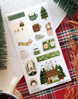 STICK II | Winter Bear Cafe Sticker Sheet