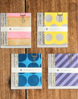 Mizushima | Iroiro Memo Pads Dots & Stripes