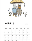 2025 Calendar Dashboard Digital Freebie