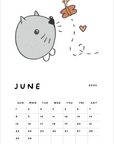 2025 Calendar Dashboard Digital Freebie