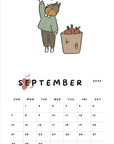 2025 Calendar Dashboard Digital Freebie