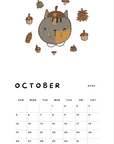 2025 Calendar Dashboard Digital Freebie