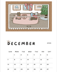 2025 Calendar Dashboard Digital Freebie