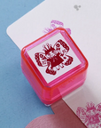 SANBY | Yumi Kitagashi Push Button Self Inking Stamp