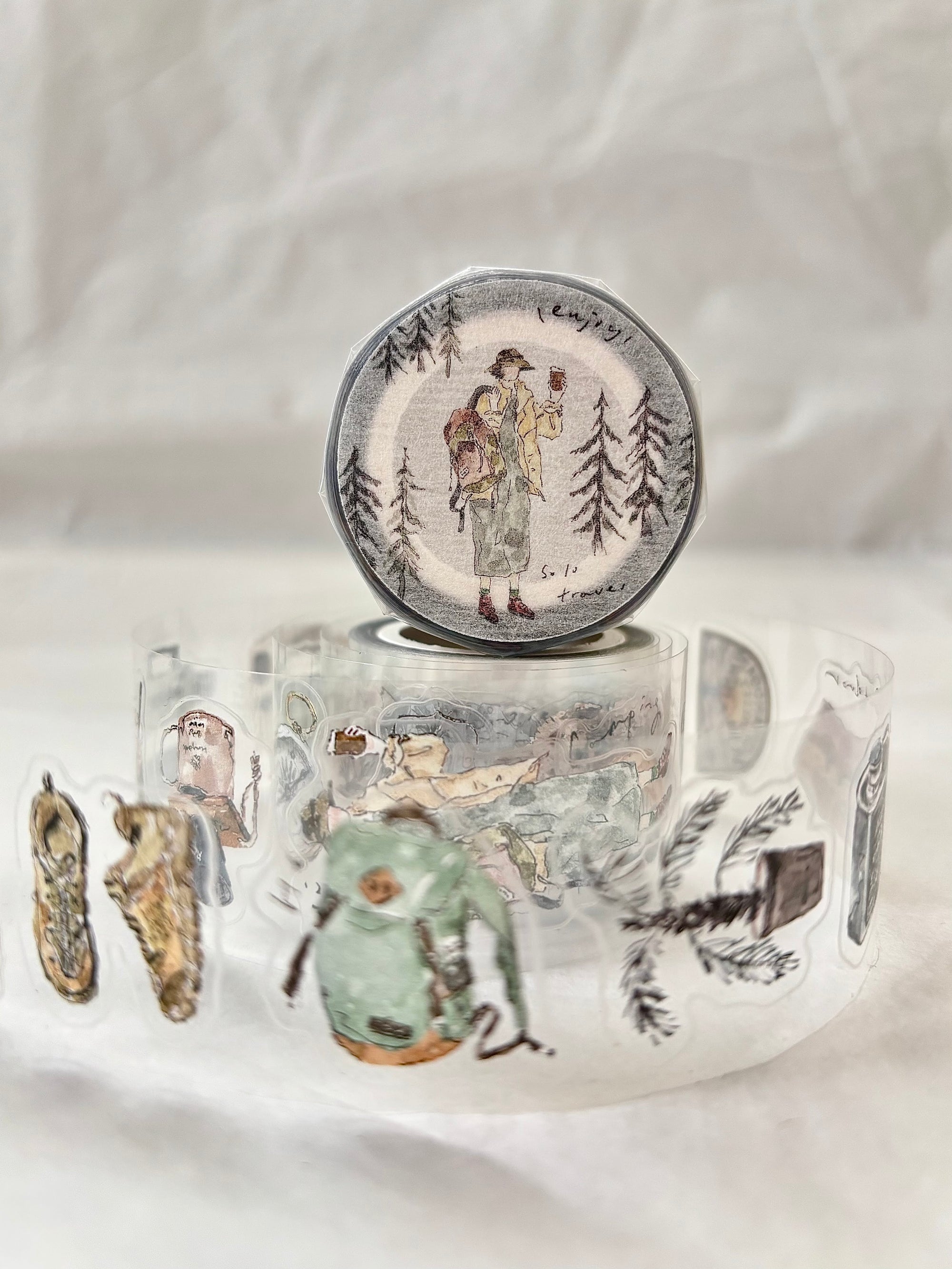 PION | Solo Traveler Kiss Cut P.E.T Tape