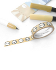 The Coffee Monsterz Co | Primary Color Emotis Washi Tape