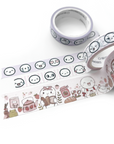 The Coffee Monsterz Co | Patchwork Funky Spring 18mm Washi Tape