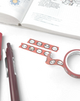The Coffee Monsterz Co | Primary Color Emotis Washi Tape