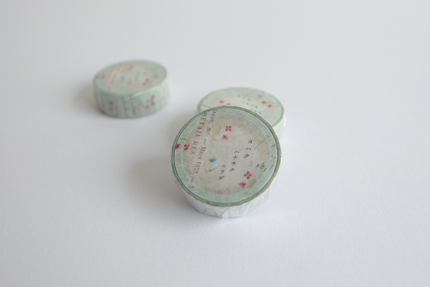 YOHAKU Y-068 Hanasaku Niwade Washi Tape