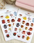 Och Monika Little Teacups - Sticker Sheet