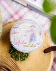 TeaYou | Neko Matcha Kiss Cut P.E.T Tape