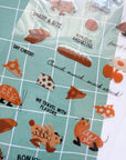A Kind of Cafe | Bakery Clear Sticker Sheet