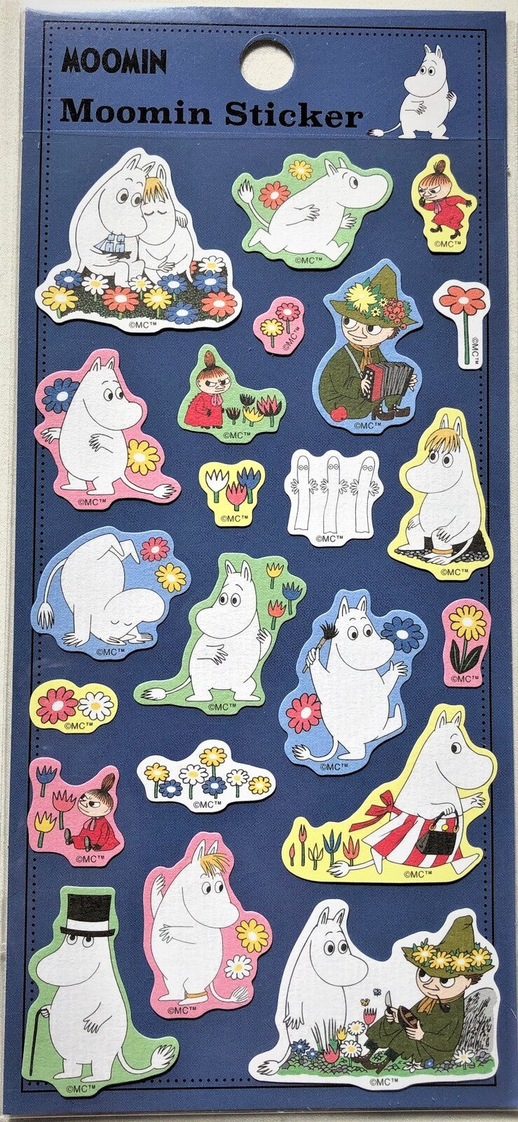 Moomin | Flower Family Japanese Sticker Sheet