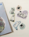 Moomin | Blue Sticker Flakes | MON12