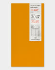 Traveler's Company | 2027 Diary Standard Weekly Vertical | Pre Order - Shipping October 19