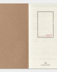 Traveler's Company | 2027 Diary Standard Weekly Vertical | Pre Order - Shipping October 19