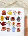 Och Monika Little Teacups - Sticker Sheet