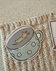 Let's rest for a moment vinyl sticker