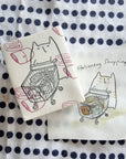 Catdoo Designs x Kuboandlucy | Stationery Shopping Rubber Stamp