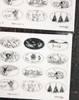 Some Sort of Fern | Beloved Sketches Print On Stickers